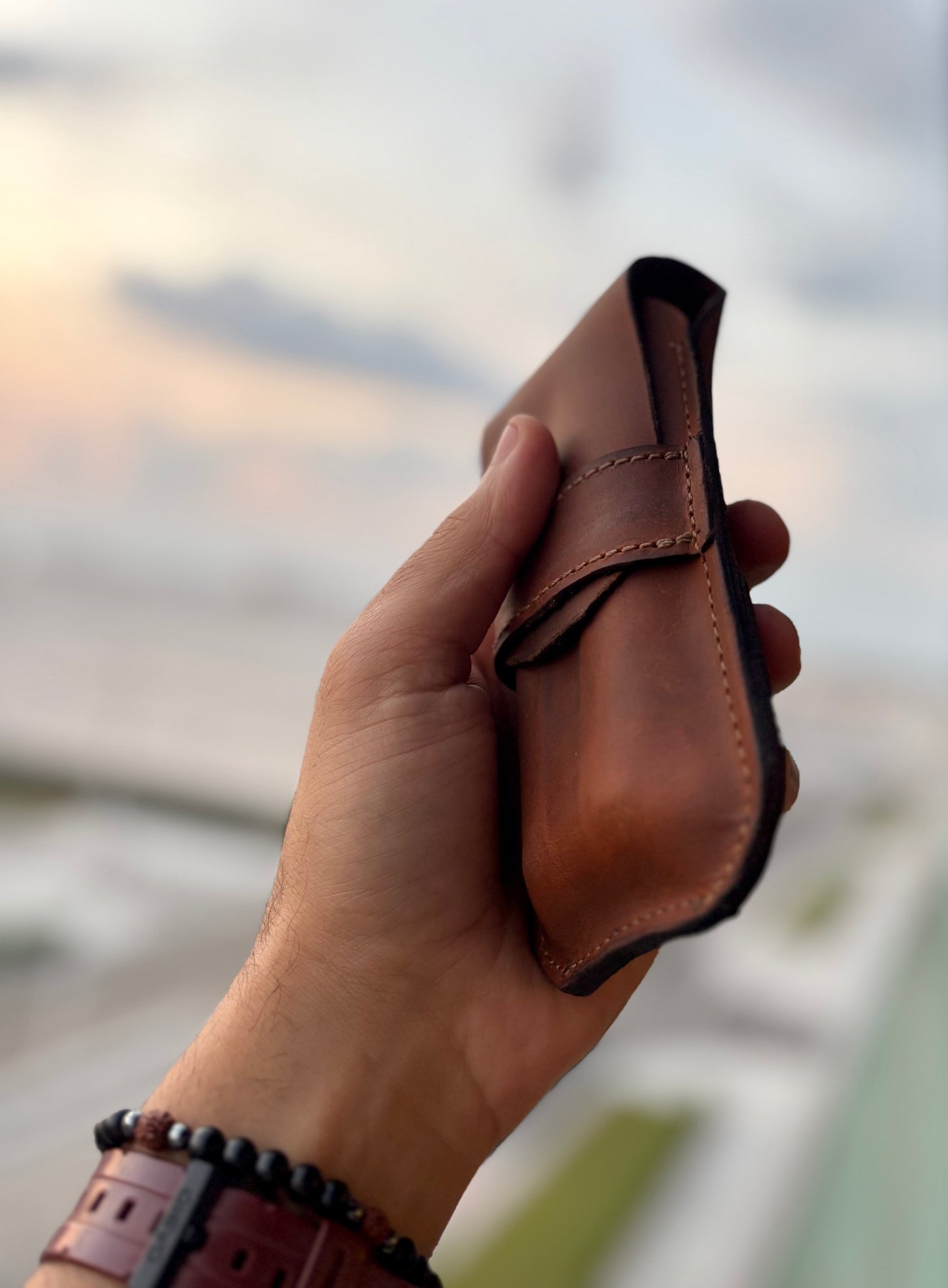 A - the Churchill cigar pouch