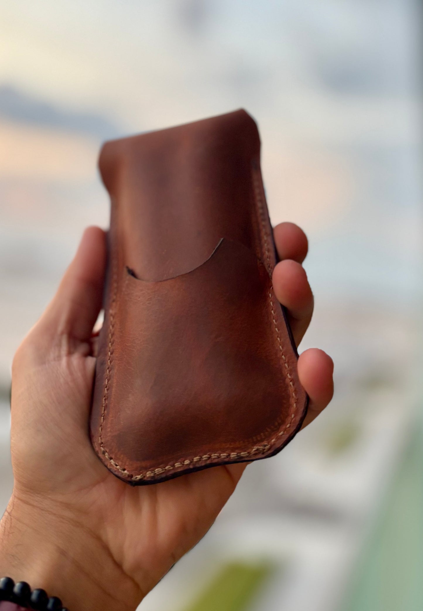 A - the Churchill cigar pouch