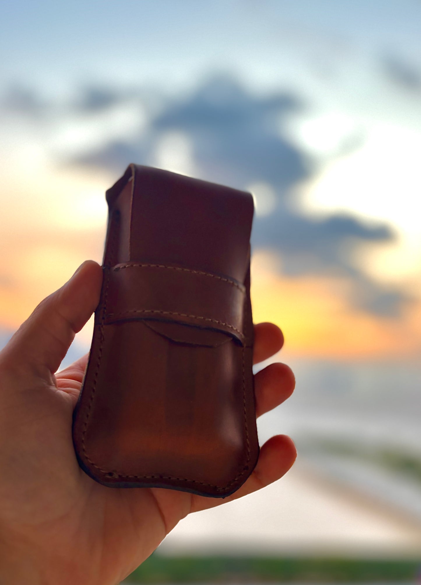 A - the Churchill cigar pouch