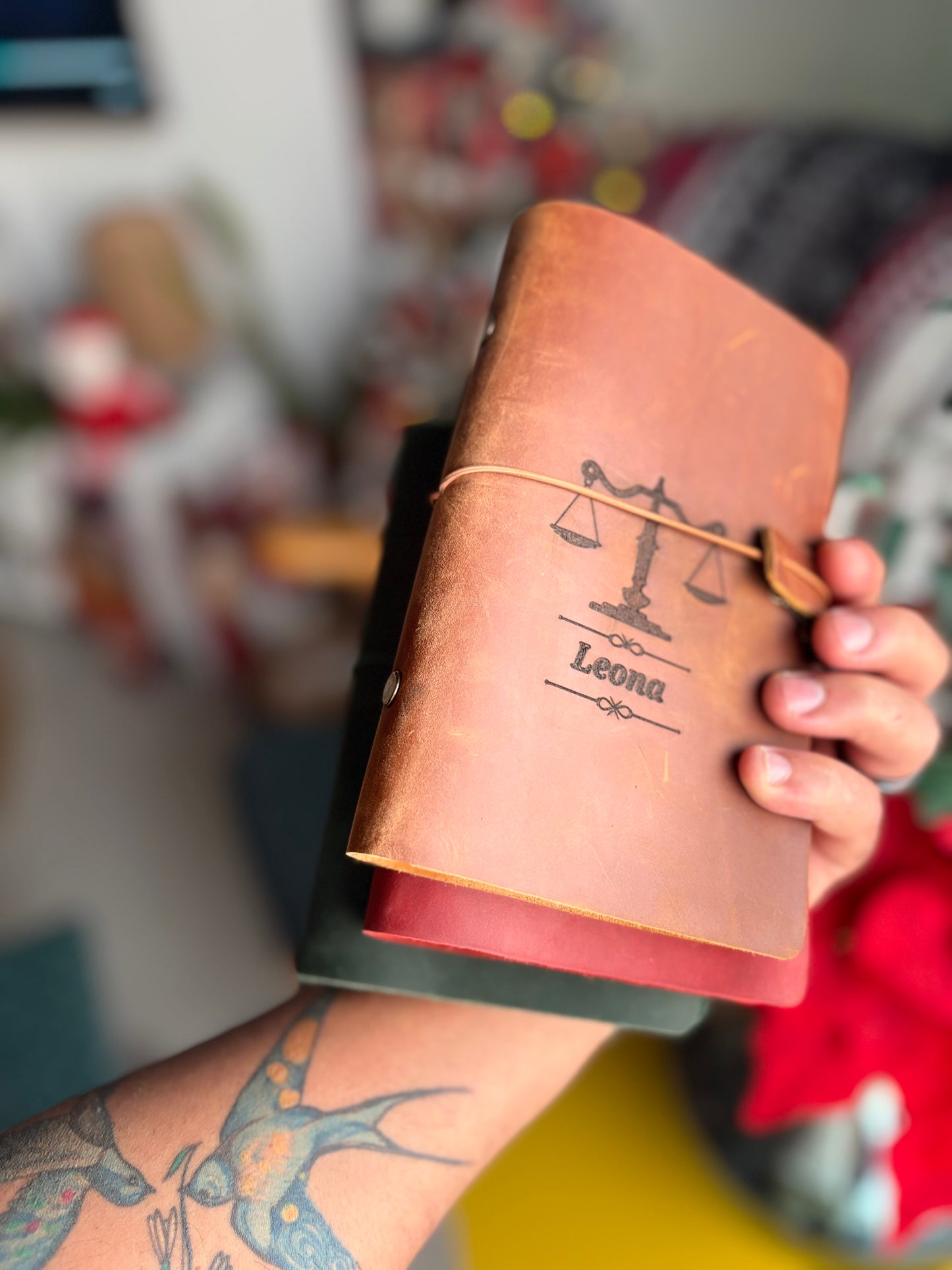 A6 Leather note book