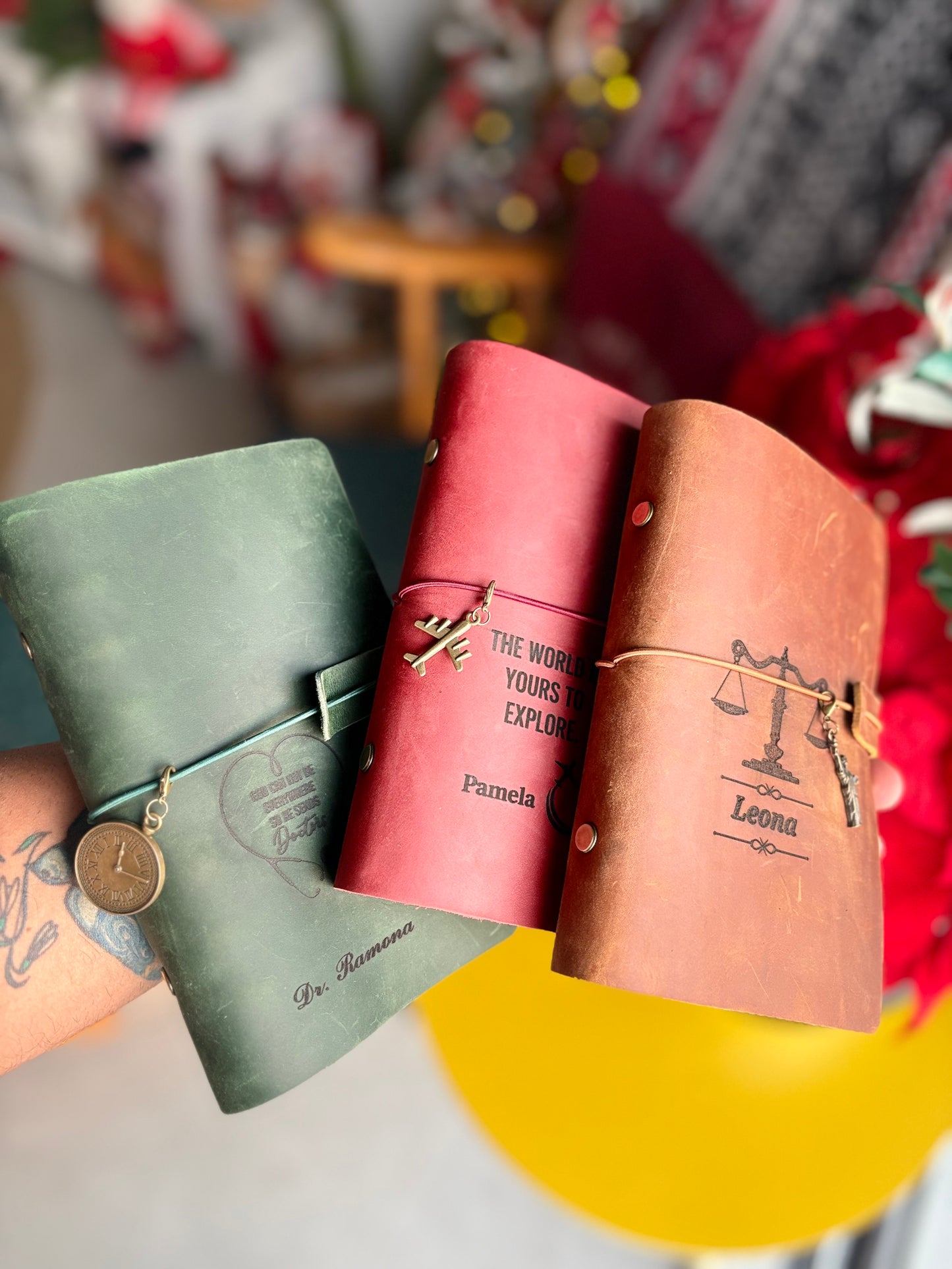 A6 Leather note book