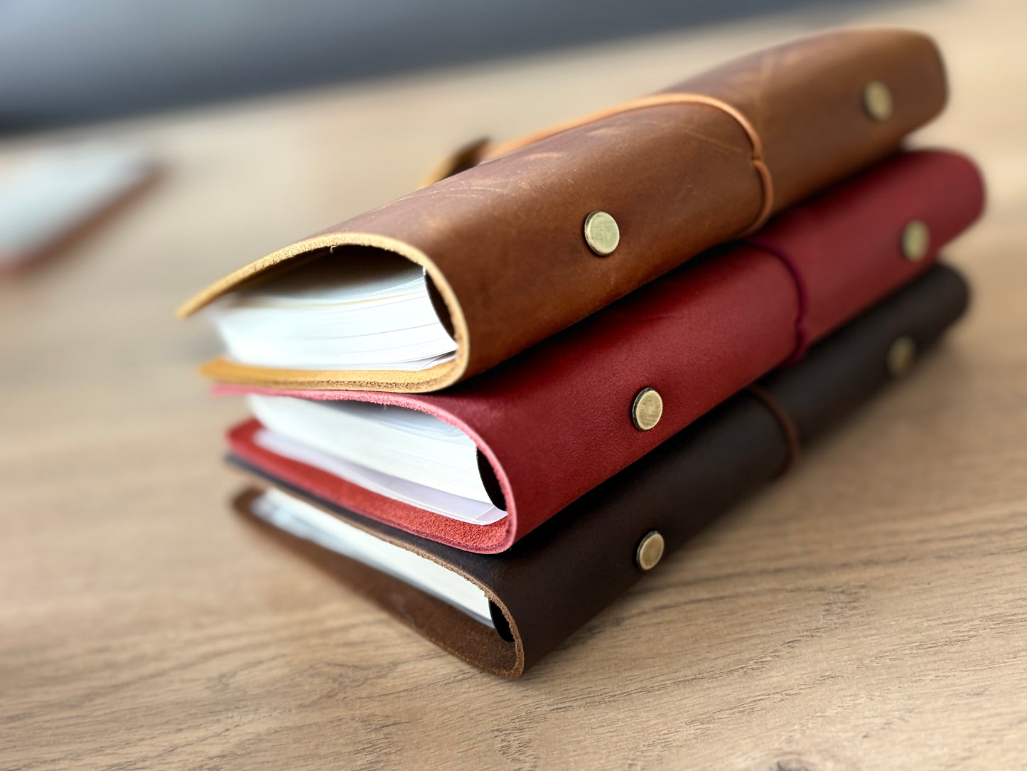 A6 Leather note book