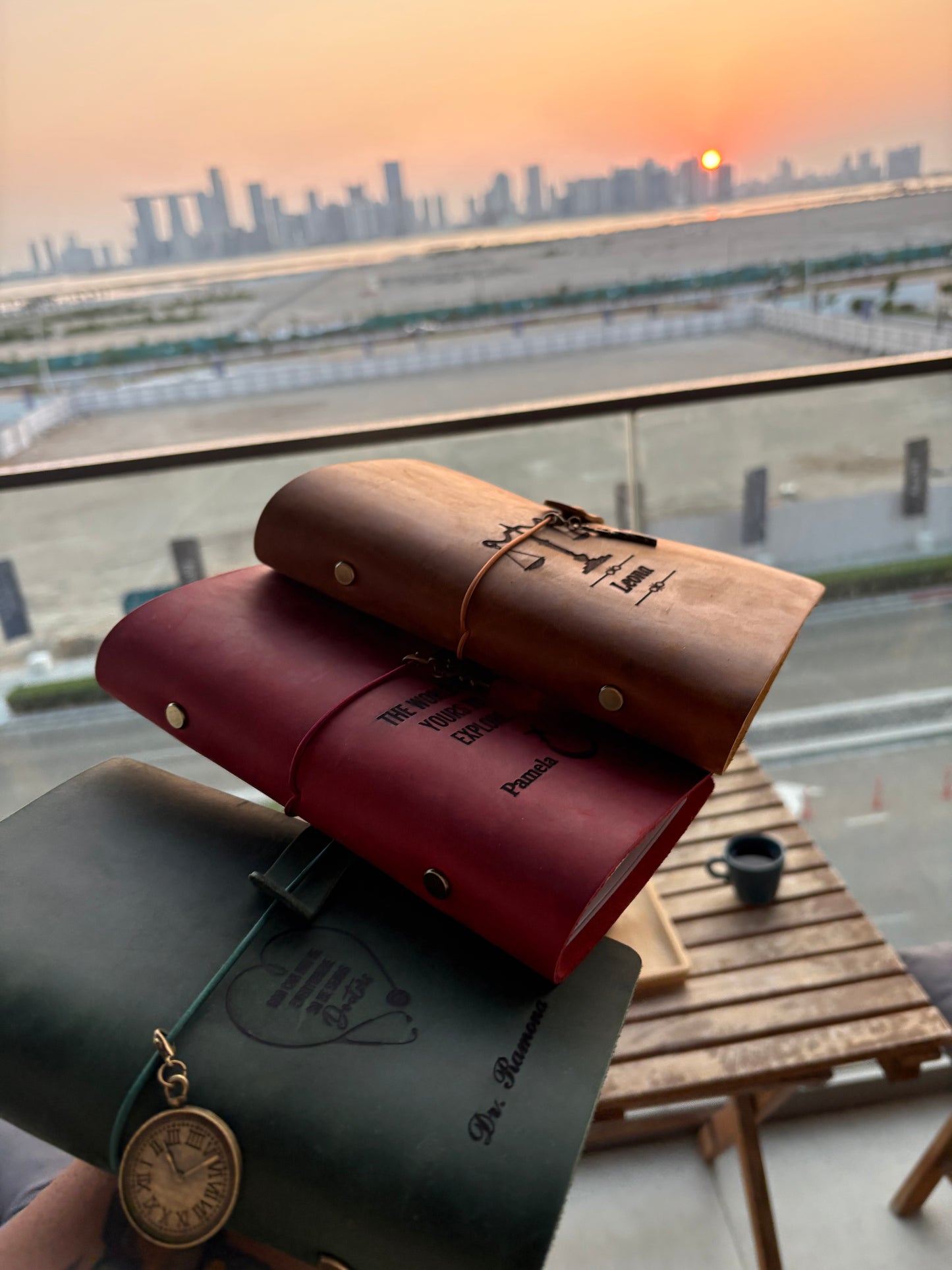 A6 Leather note book