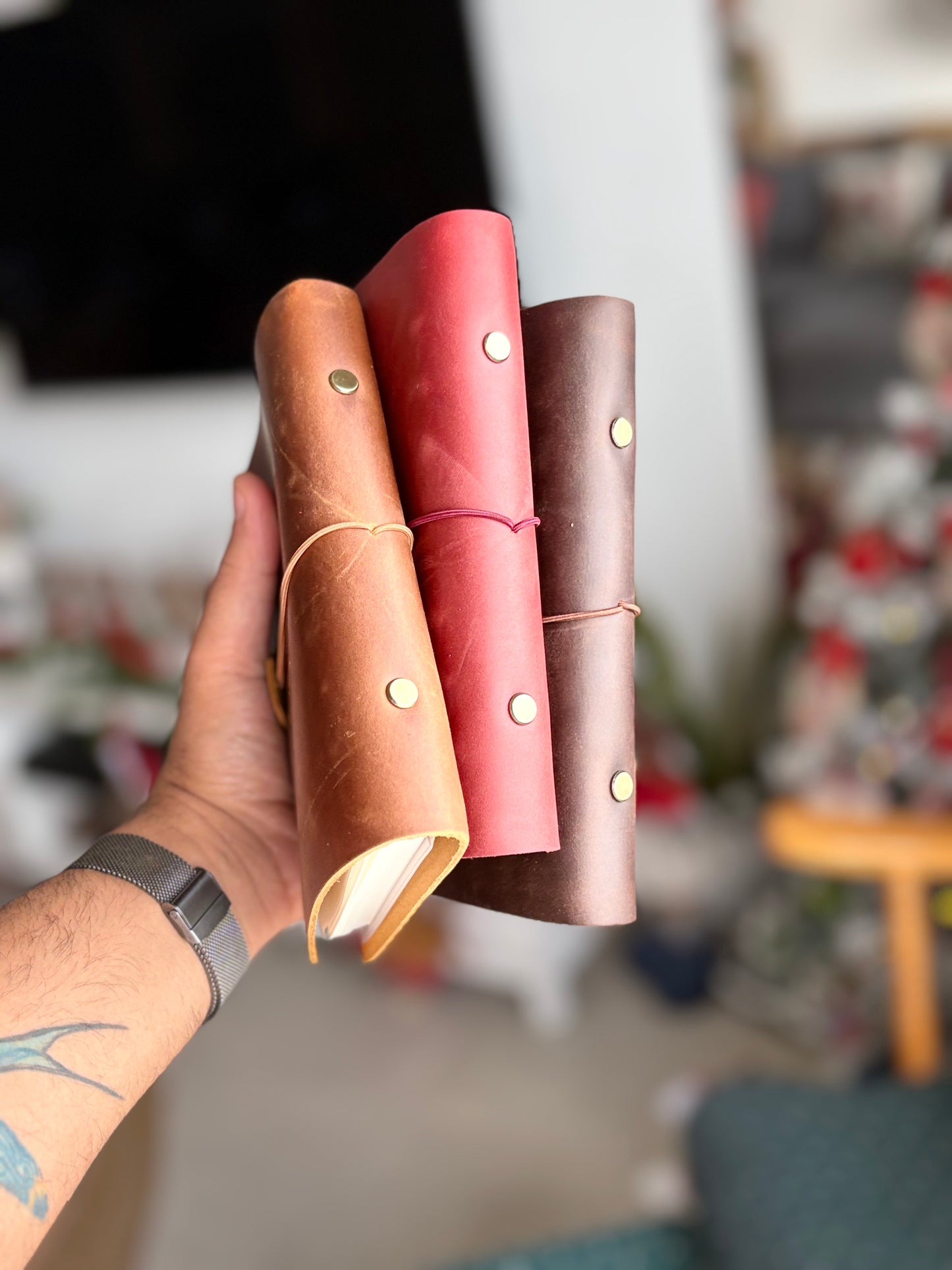A6 Leather note book