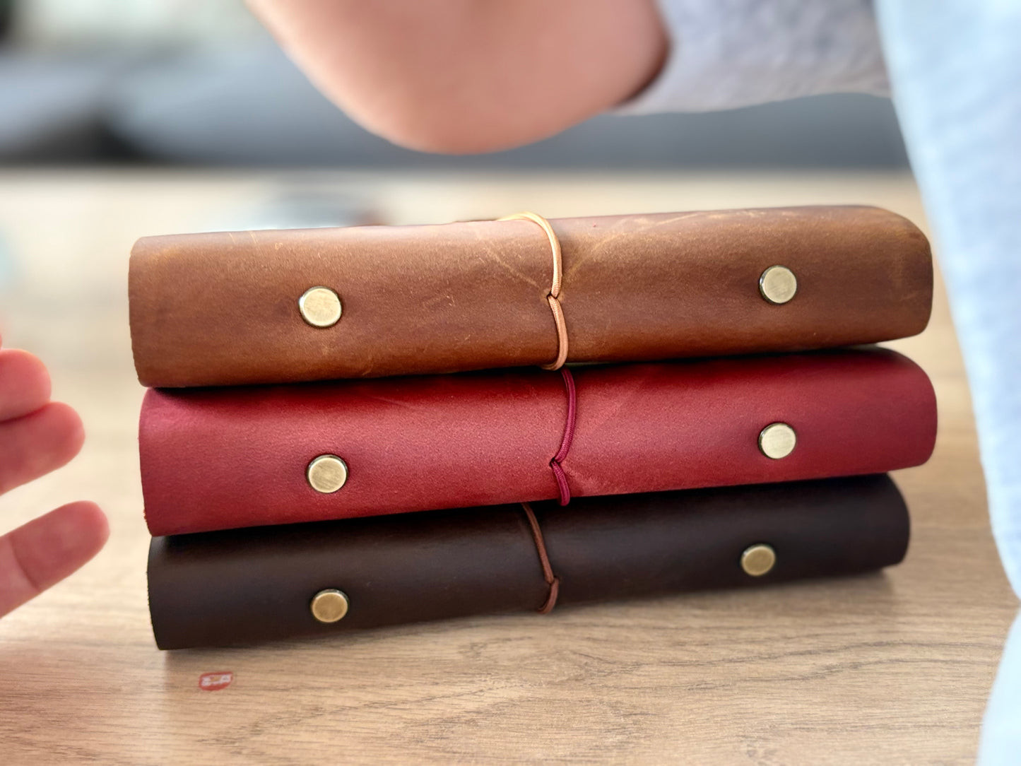 A6 Leather note book