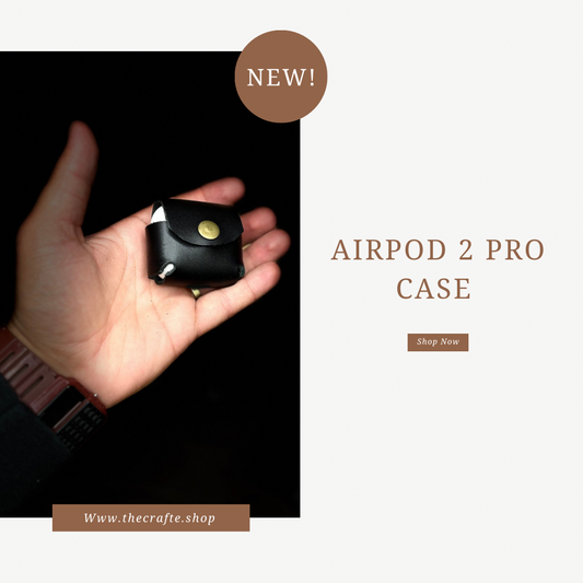 Airpod leather case