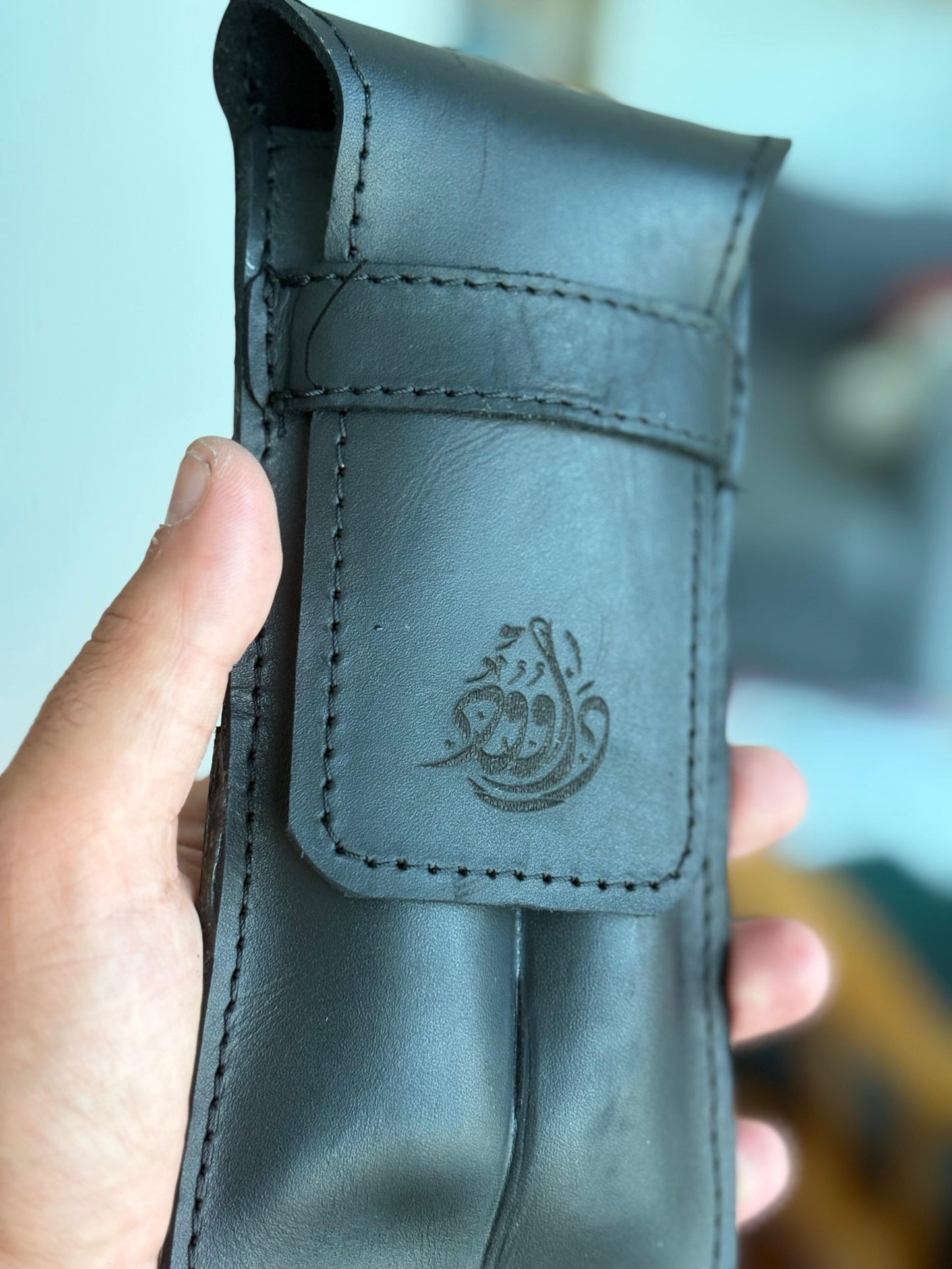 A - the Churchill cigar pouch