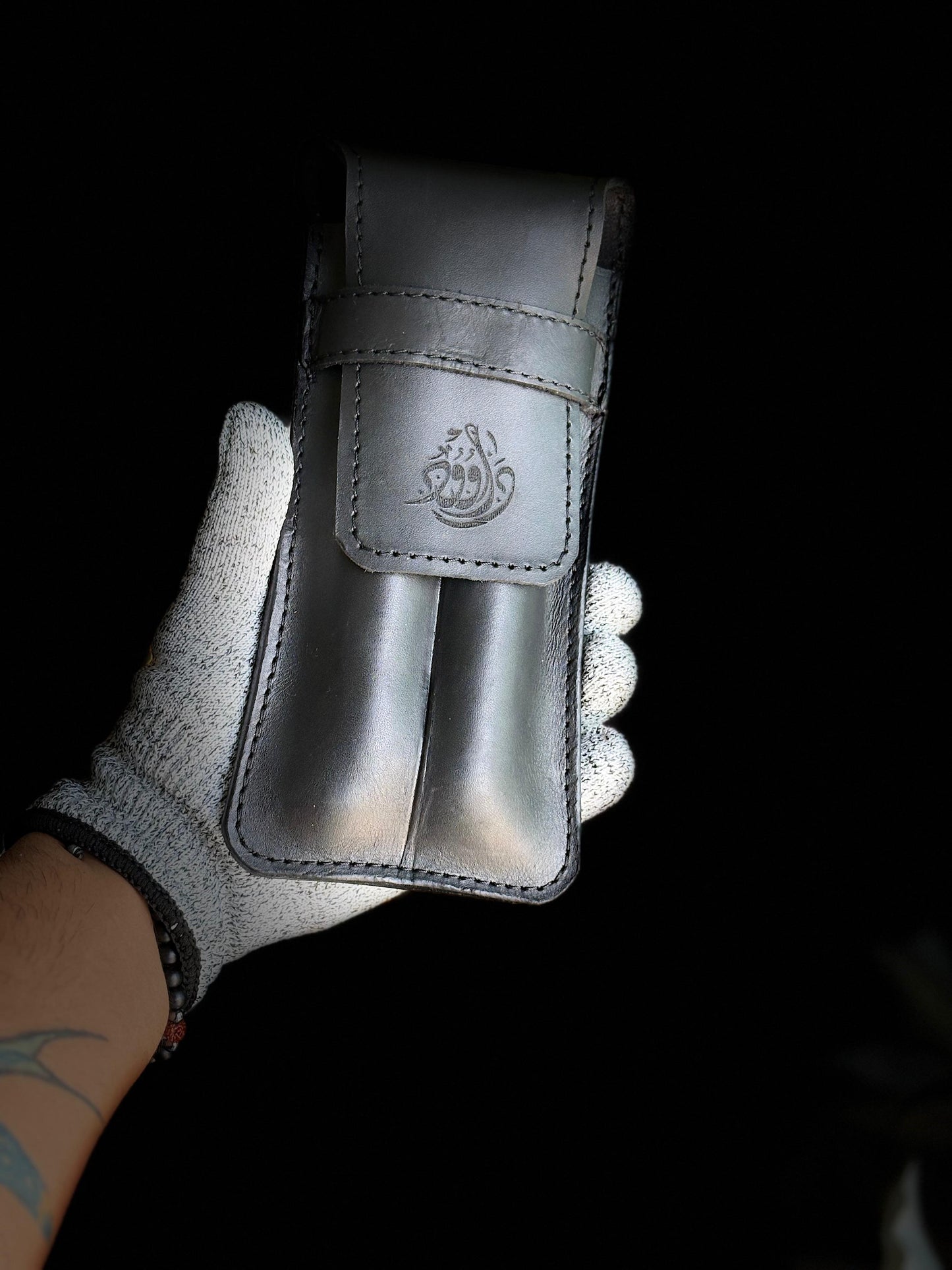 A - the Churchill cigar pouch