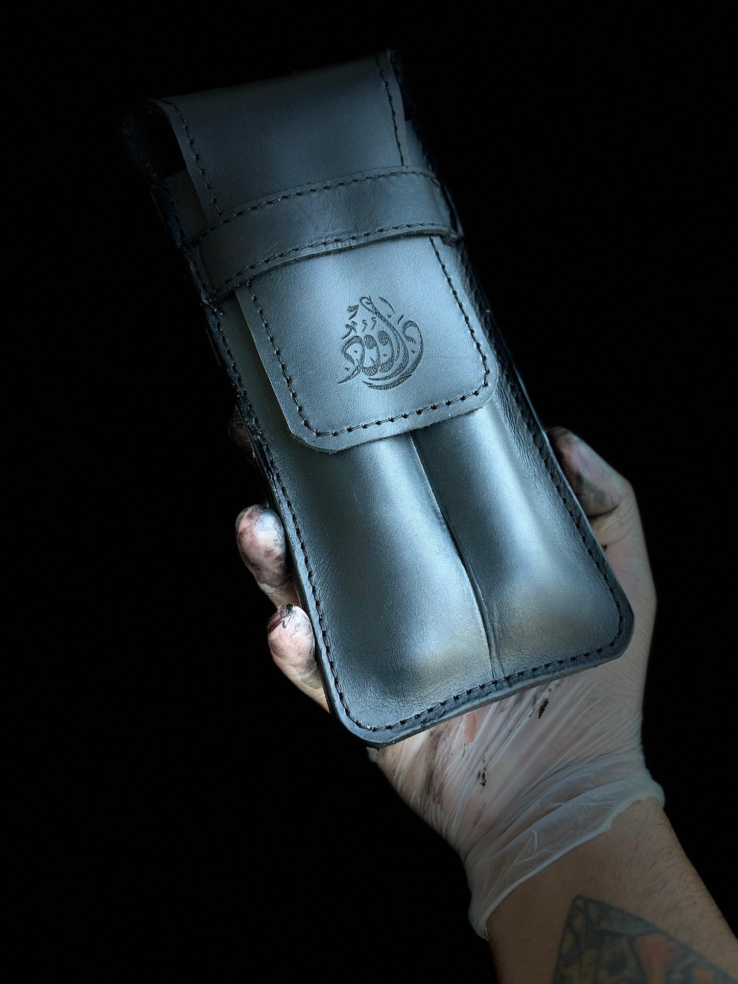 A - the Churchill cigar pouch