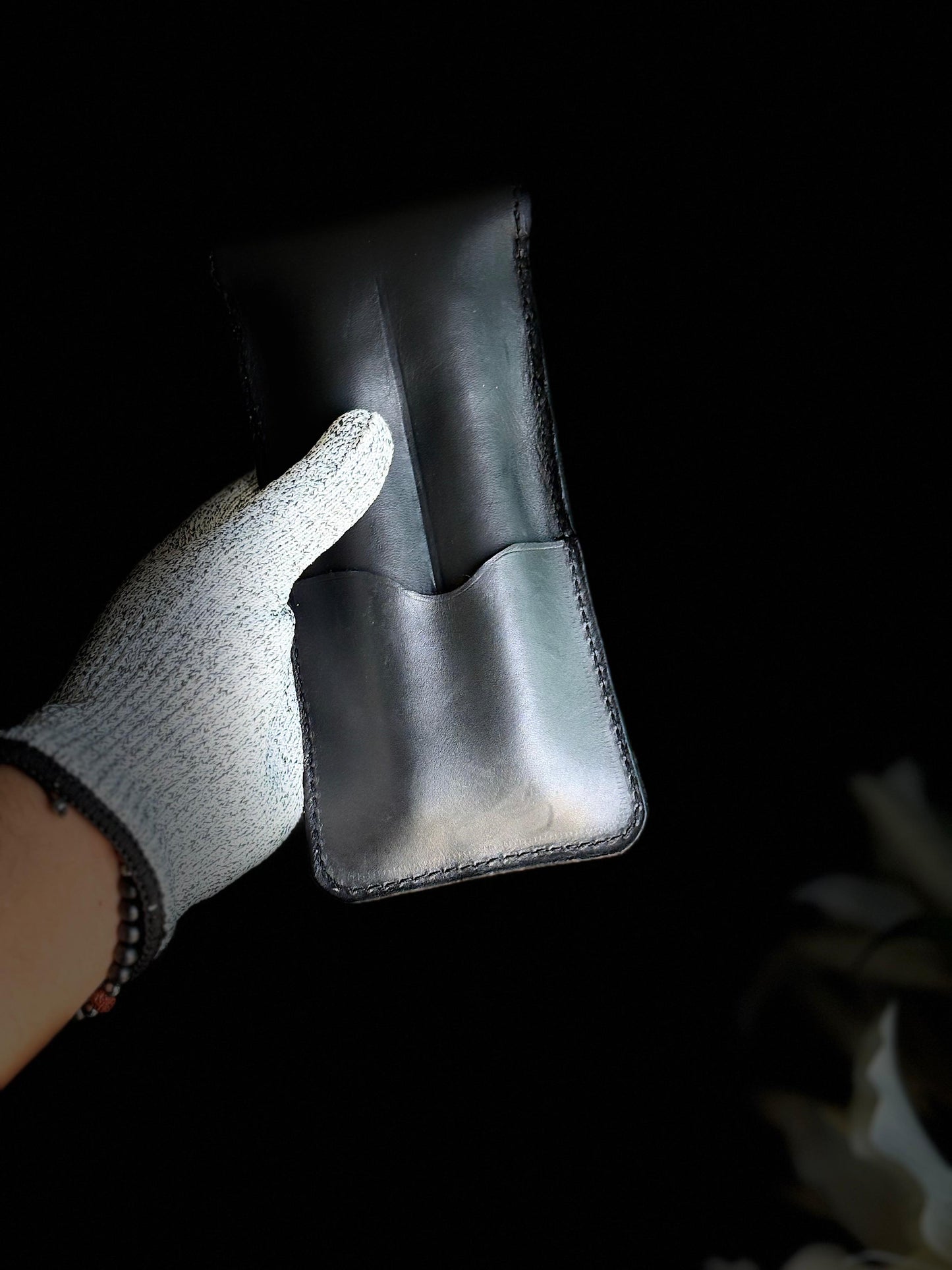 A - the Churchill cigar pouch