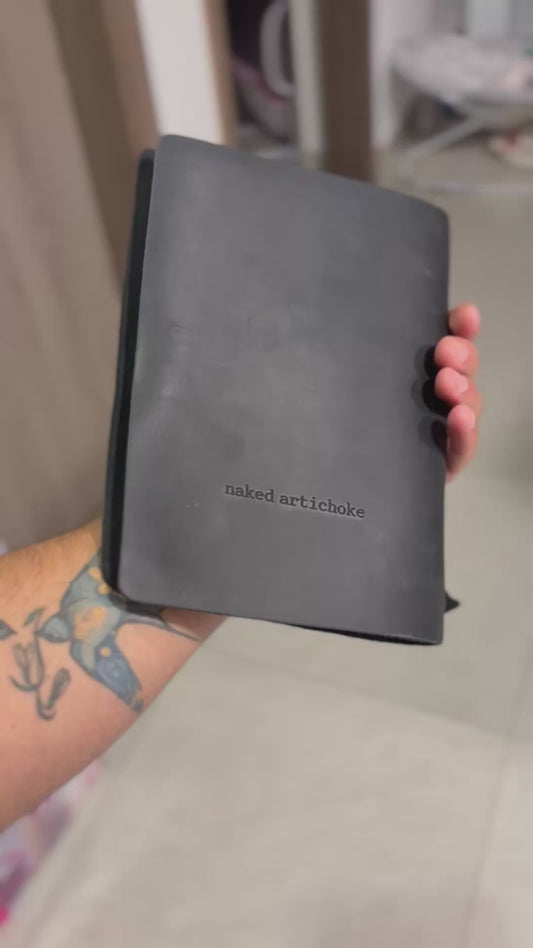 A6 Leather note book